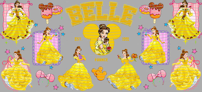 16oz Disney style-D-1196